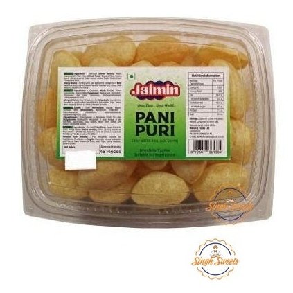 Jaimin pani puri 45pcs