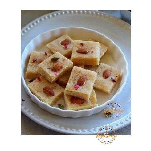 Almond Barfi Indian Sweet