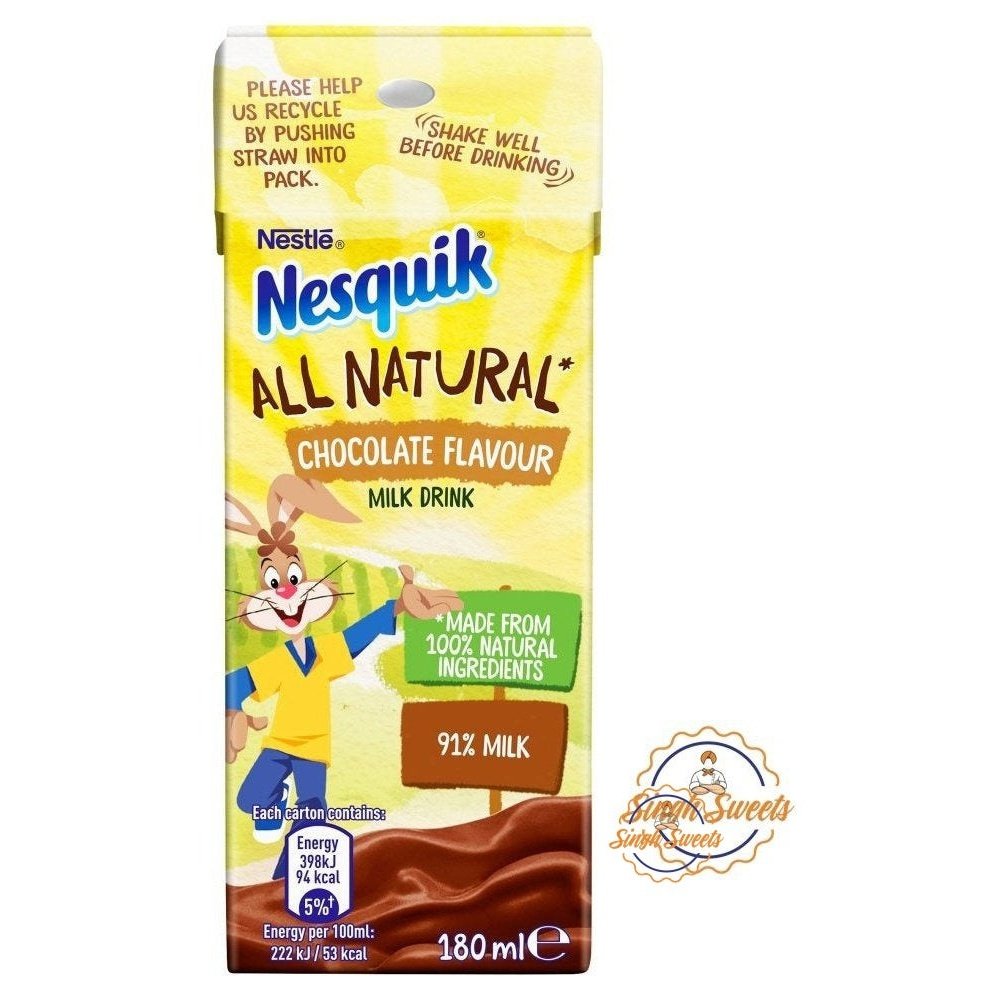 Nesquik All Natural Chocolate Flavour Milk Drink