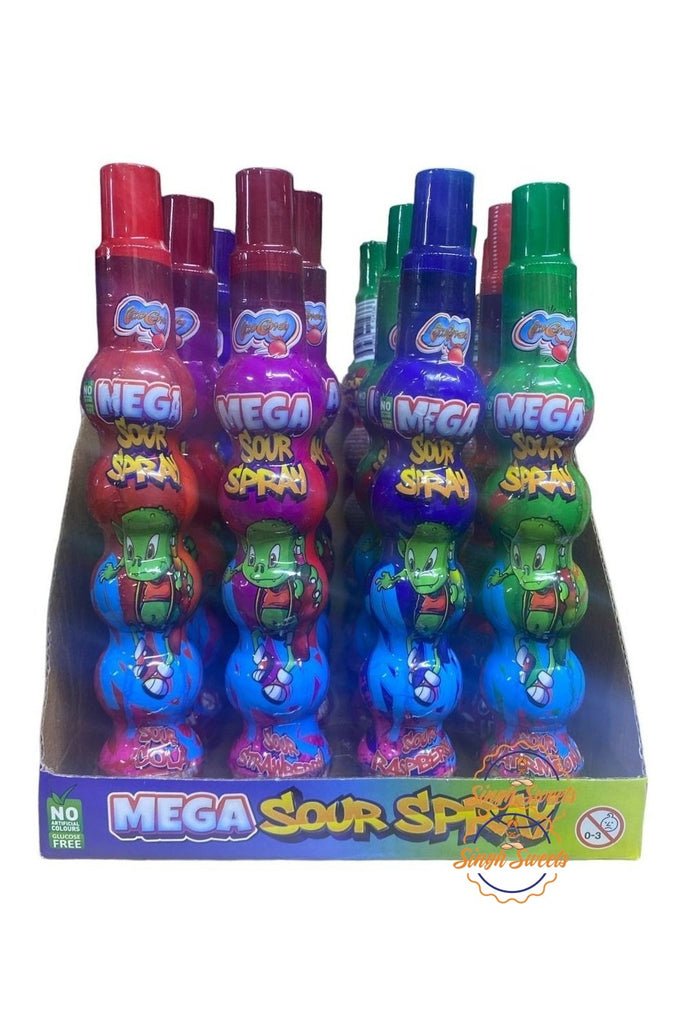 Mega Sour Spray Candy