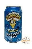 Warheads Sour Blue Raspberry Soda