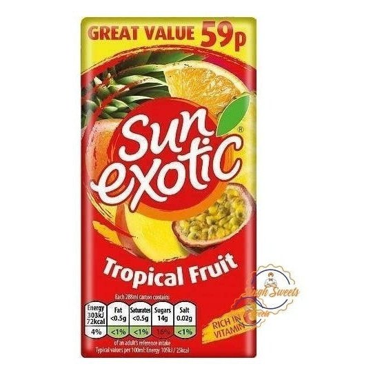 Sun Exotic Tropical Fruit 288ml